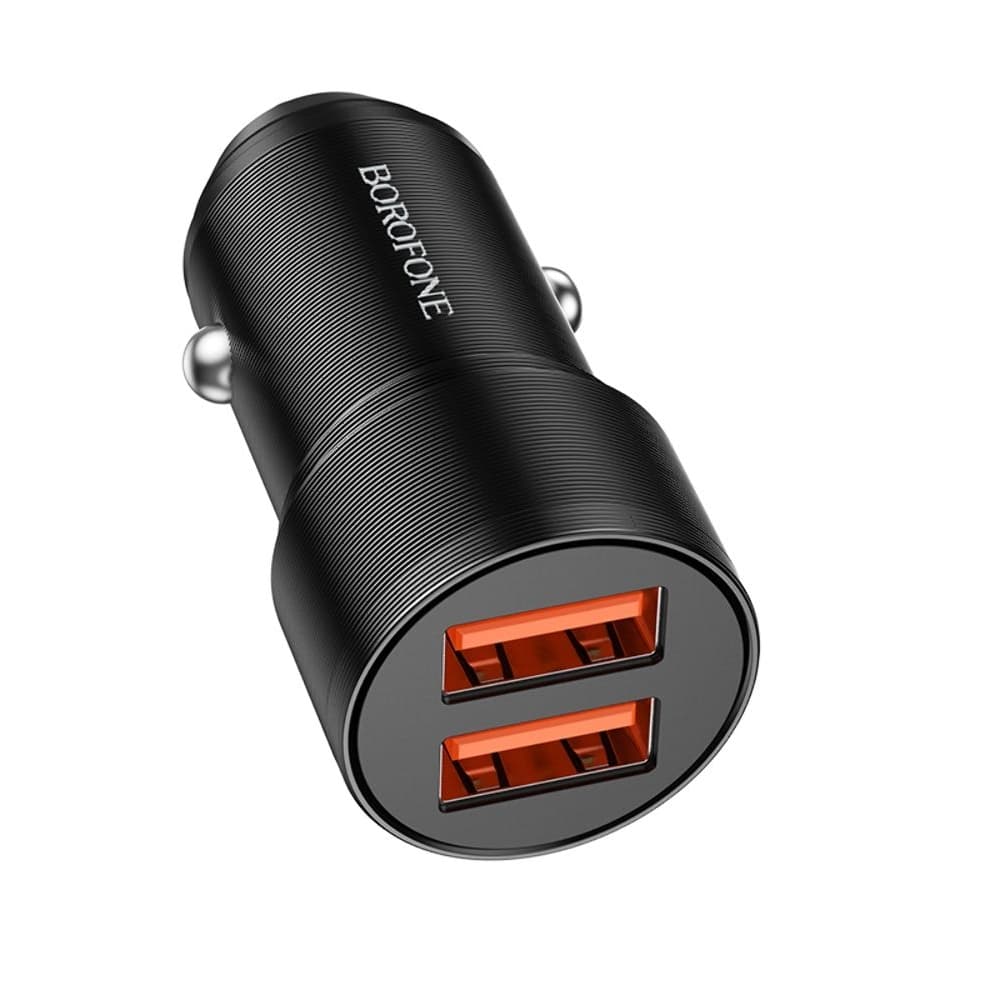 ������������� �������� ������� Borofone BZ19, 2 USB, 2.4 �, Quick Charge 3.0, ������ | �������, �������� ����������
