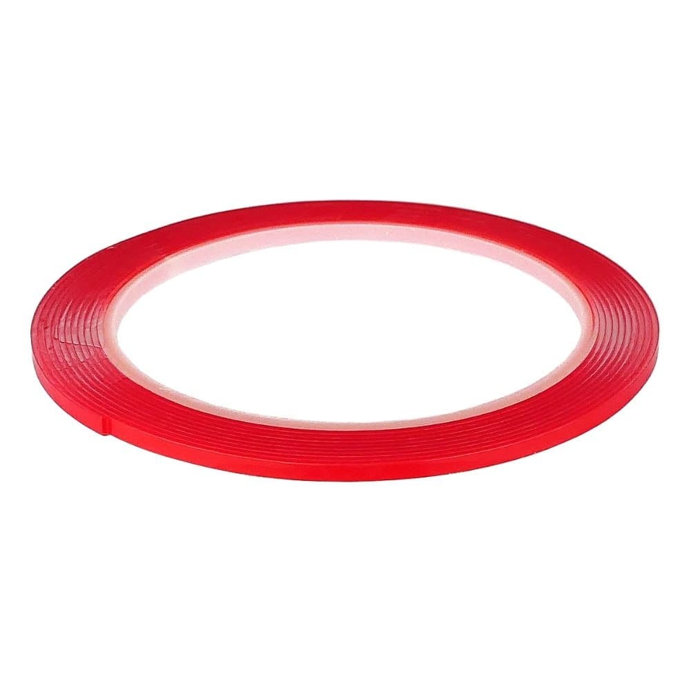 Липкая лента прозрачная, 3 мм x 3 м, для чистки сеточек динамиков и микрофонов