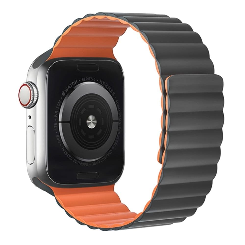 ������� ���������� Hoco iWatch WA07 magnetic, 38, 40, 41 ��, grey Orange | ������� �����������