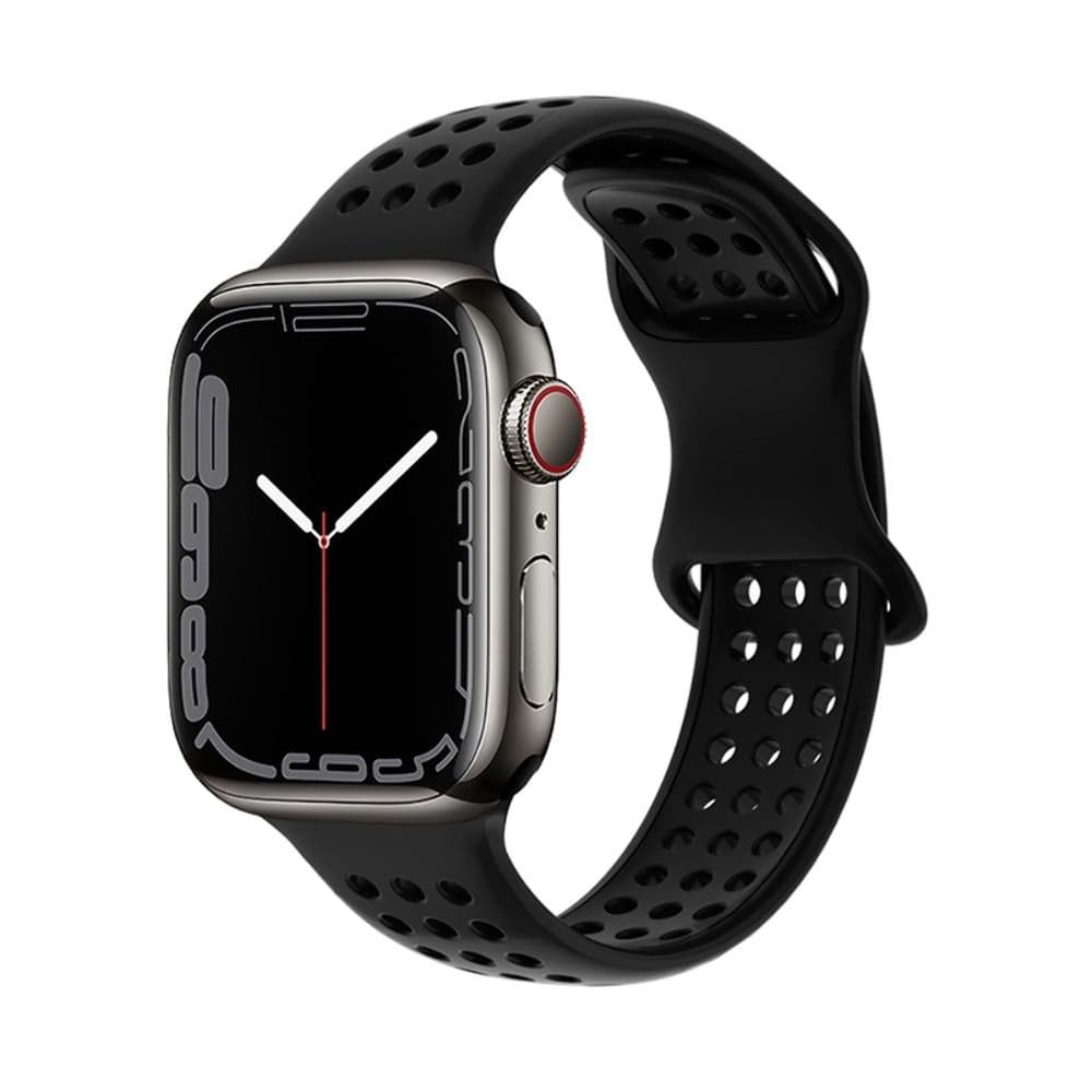������� ���������� Hoco iWatch WA08 honeycomb, 42, 44, 45, 49 ��, Black | ������� �����������