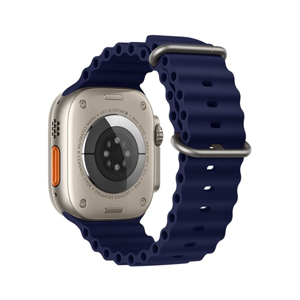 ������� ���������� Hoco iWatch WA12 marine double buckle, 42, 44, 45, 49 ��, blue | ������� �����������