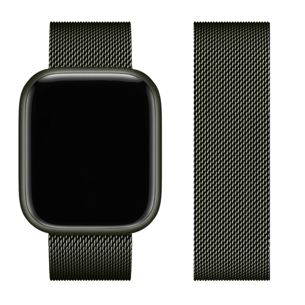 ������� ������������� Hoco iWatch WA03 milanese steel, 42, 44, 45, 49 ��, Green
