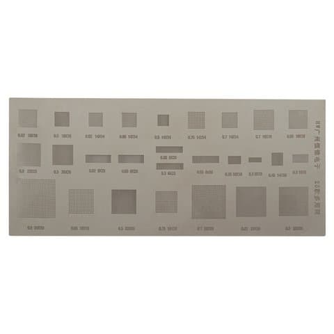 BGA-�������� HW26, ��� 0,65 ��, ��� 0,6 ��, ��� 0,5 ��, ��� 0,8 ��, ��� 0,62 ��, ��� 0,75 ��, ��� 0,7 ��, ��� 0,3 ��, ��� 0,63 ��, ��� 0,55 ��, ��� 0,35 ��, ��� 0,2 ��, ��� 0,45 ��, ��� 0,85 ��, 27 in 1