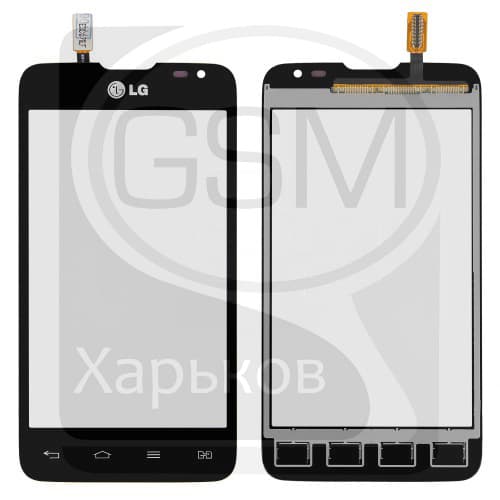 Тачскрин LG D285 Optimus L65 Dual SIM, чорний | Original (PRC) | сенсорное стекло, экран