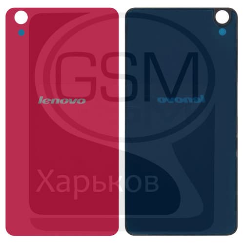 Задня кришка Lenovo S850, стеклянная, червона, рожева, Original (PRC) | корпус, задняя панель аккумулятора, АКБ, батареи