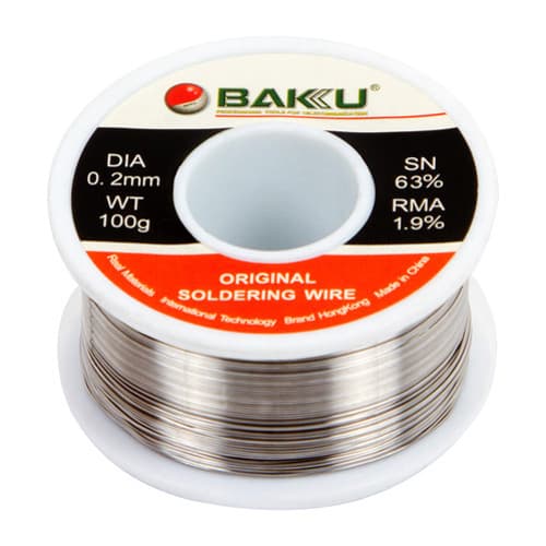 ������ BAKU BK-100g, Sn 63%, Pb 36%, �������� 0,4%, ���� 0,6%, 0,2 ��, 100 �