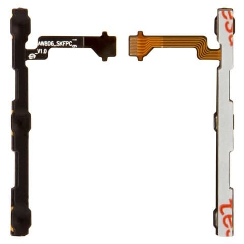 Шлейф Asus Zenfone Go (ZC500TG), кнопки включения, кнопок звука (регуляции громкости), боковых клавиш, Original (PRC)