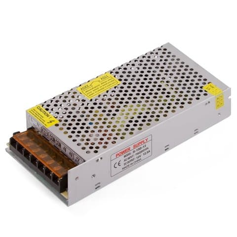 Блок питания светодиодных лент 12 В, 16 А (200 Вт), 110-220 В