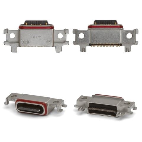 Коннектор зарядки Samsung SM-A320 Galaxy A3 (2017), SM-A520 Galaxy A5 (2017), SM-A720 Galaxy A7 (2017), (гнездо, разъем, слот)