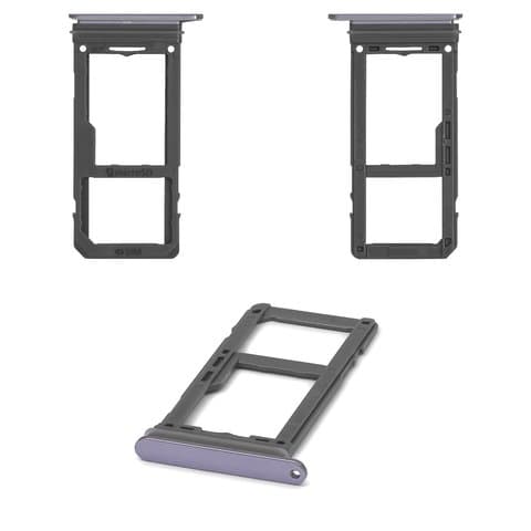 ������ (�����) SIM-����� Samsung SM-G955 Galaxy S8 Plus, ����, � ���������� ����� ������, Orchid Gray, single SIM, Original (PRC) | ��������� ���-�����