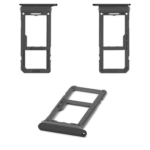 ������ (�����) SIM-����� Samsung SM-G950 Galaxy S8, SM-G955 Galaxy S8 Plus, ������, � ���������� ����� ������, Midnight Black, single SIM, Original (PRC) | ��������� ���-�����