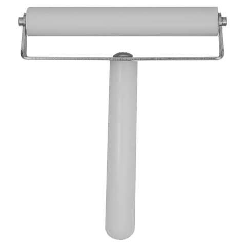 Валик прижимной резиновый, 100 мм, с ручкой