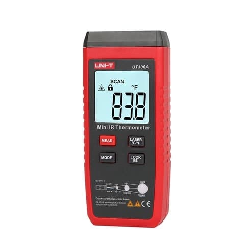 Инфракрасный пирометр UNI-T UT306A, от -35 °C, до 300 °C
