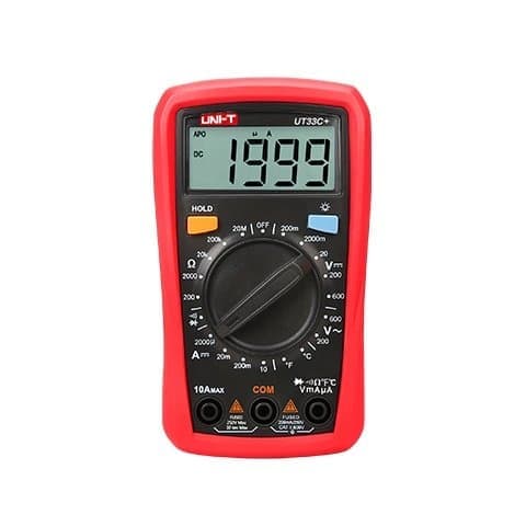 ��������� �������� ���������� UNI-T UT33C+