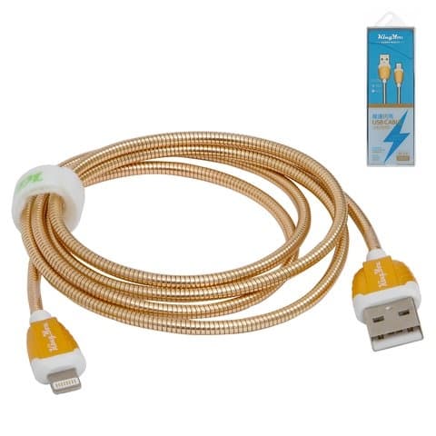 USB-������ KingYou KL-30, Lightning, 110 ��, 2.1 �, ����������