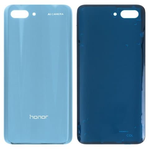 Задня кришка Huawei Honor 10, COL-L29, COL-L29D, сіра, блакитна, Glacier Grey, Original (PRC) | корпус, задняя панель аккумулятора, АКБ, батареи