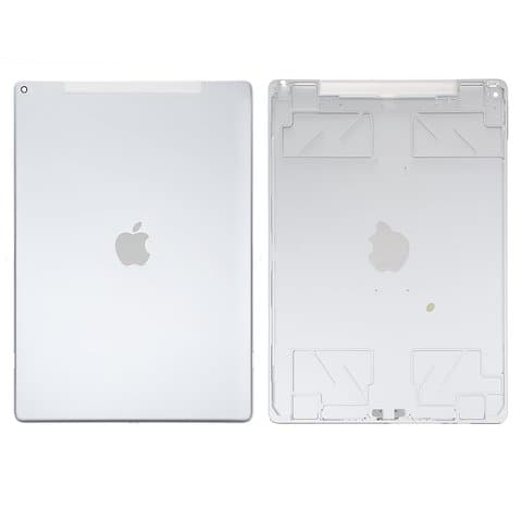 Задня кришка Apple iPad Pro 12.9, срібляста, версия 4G, A1652, Original (PRC) | корпус, задняя панель аккумулятора, АКБ, батареи