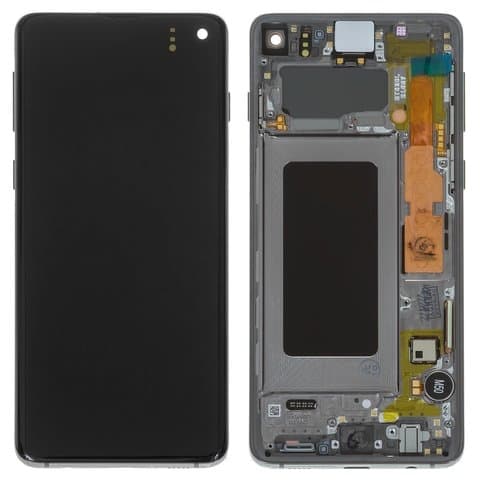 ������� Samsung SM-G973 Galaxy S10, ������ | � ��������� | � �������� ����� | Original (PRC), AMOLED | ���������� ������, �����