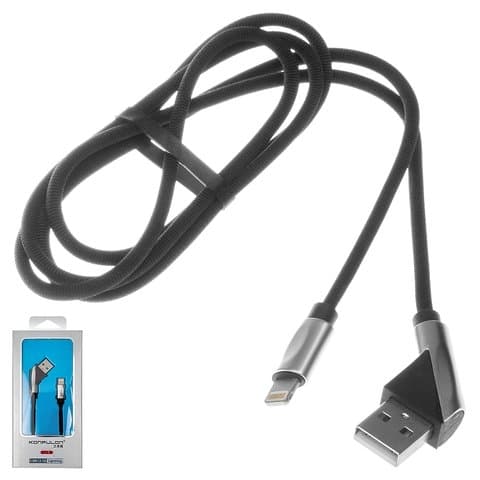 USB-������ Konfulon S68, Lightning, 2.1 �, 100 ��, �-��������, � ���������� �������, ������