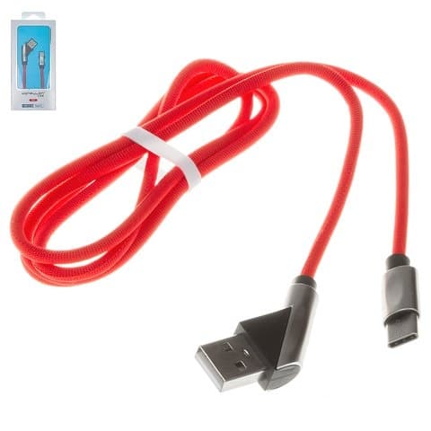USB-������ Konfulon S69, Type-C, 2.1 �, 100 ��, �-��������, � ���������� �������, �������