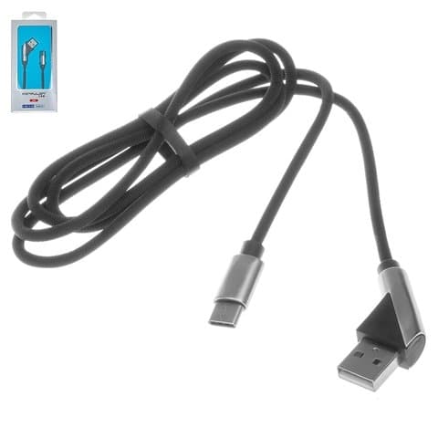 USB-������ Konfulon S69, Type-C, 2.1 �, 100 ��, �-��������, � ���������� �������, ������
