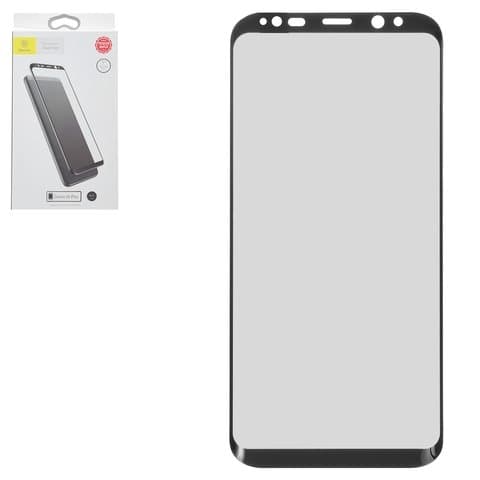 ������� ���� Samsung SM-G955 Galaxy S8 Plus, Baseus, 0.3 �� 9H, Full Screen, �����, #SGSAS8P-3D01, ������ � ������ | ���������� �������� ������