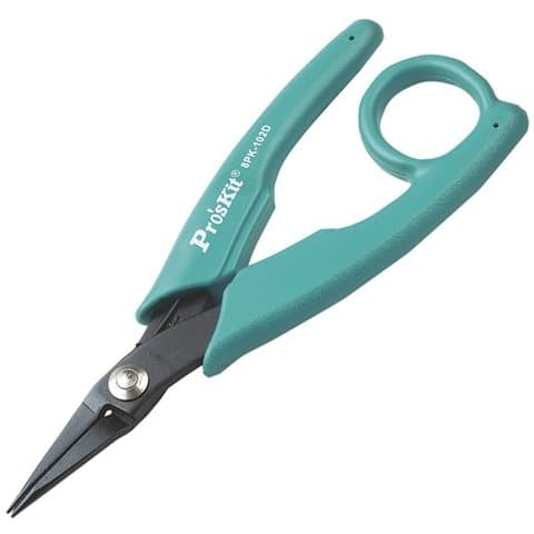 ProsKit 8PK-102D - Длинногубцы с кольцом на палец (145 мм)