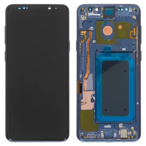 ������� Samsung SM-G965 Galaxy S9 Plus, �����, Coral Blue | � ��������� | � �������� ����� | Original (���������), AMOLED | ���������� ������, �����