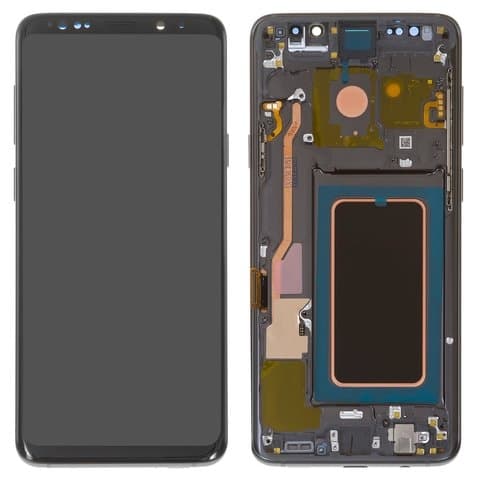 ������� Samsung SM-G965 Galaxy S9 Plus, ����, Titanium Gray | � ��������� | � �������� ����� | Original (���������), AMOLED | ���������� ������, �����