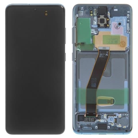 ������� Samsung SM-G980 Galaxy S20, SM-G981 Galaxy S20 5G, �����, Cloud Blue | � ��������� | � �������� ����� | Original (������-�����), AMOLED, GH82-22131D | ���������� ������, �����
