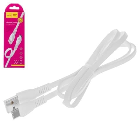 USB-������ Hoco X40, Type-C, 100 ��, 3.0 �, ����