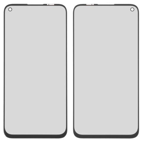 Стекло дисплея Huawei P40 Lite, Nova 5i, черное | стекло тачскрина