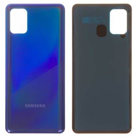 Задня кришка Samsung SM-A315 Galaxy A31, синя, Prism Crush Blue, Original (PRC) | корпус, задняя панель аккумулятора, АКБ, батареи