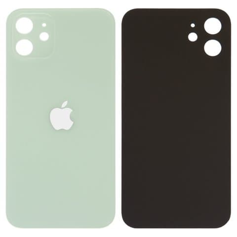 Задня кришка Apple iPhone 12, зелена, потрібно знімати скло камери, small hole, Original (PRC) | корпус, крышка аккумулятора, АКБ, батареи