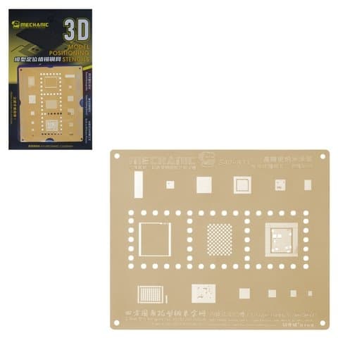 3D BGA-�������� Mechanic S40-A11 ��� Apple iPhone 8, iPhone 8 Plus, iPhone X