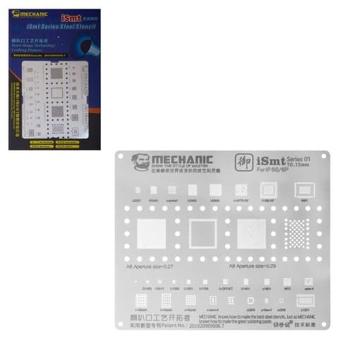 BGA-�������� Mechanic iSmt Series 01 ��� Apple iPhone 6, iPhone 6 Plus