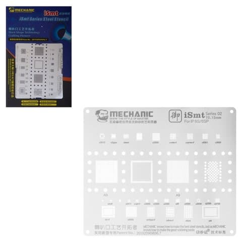 BGA-�������� Mechanic iSmt Series 02 ��� Apple iPhone 6S, iPhone 6S Plus