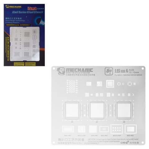 BGA-�������� Mechanic iSmt Series 14 (AUG) ��� Apple iPad Mini, iPad Mini 2 Retina, iPad Mini 3 Retina, iPad Mini 4