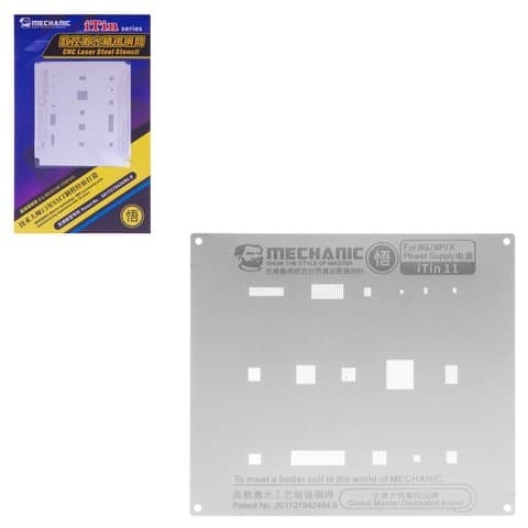 BGA-�������� Mechanic iTin 11 ��� Apple iPhone 8, iPhone 8 Plus, iPhone X, power supply