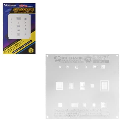 BGA-�������� Mechanic iTin 15 ��� Apple iPhone 6S, iPhone 6S Plus, baseband RF