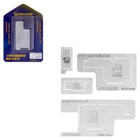 3D BGA-�������� Mechanic 3D-XS-M ��� Apple iPhone XS, iPhone XS Max