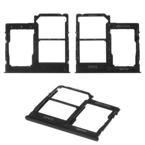 ������ (�����) SIM-����� Samsung SM-A415 Galaxy A41, ������, Prism Crush Black, � ���������� ����� ������ (MMC), dual SIM, Original (PRC) | ��������� ���-�����