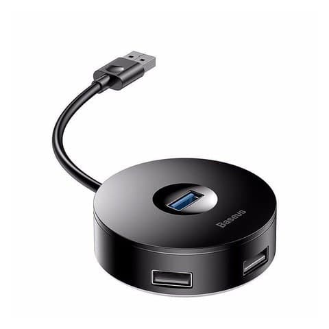 USB-��� Baseus C30A-03, micro-USB, ������, 4 �����, #CAHUB-F01