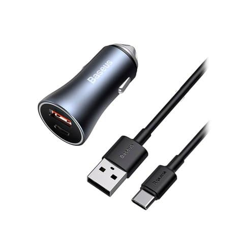 ������������� �������� ������� Baseus Golden Contactor Pro, �����, Quick Charge, Type-C, 40 ��, #TZCCJD-0G | �������, �������� ����������