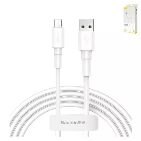 USB-������ Baseus Mini, Micro-USB, 100 ��, �����������, ����, 2.4 �, #CAMSW-D02