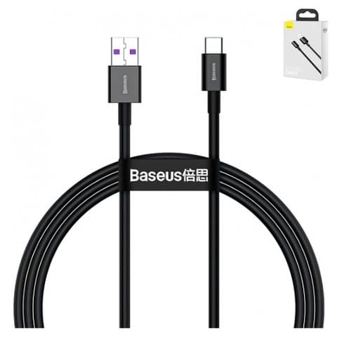 USB-������ Baseus Superior, Type-C, 100 ��, �����������, ������, 66 ��, #CATYS-01