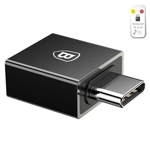 ������� USB, Type-C - USB, Baseus, ������, #CATJQ-B01