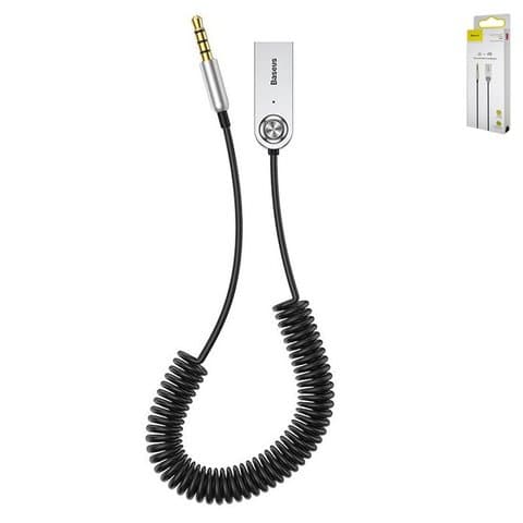 AUX-������ Baseus BA01, USB, TRRS 3.5 ��, 50 ��, ������, ������� #CABA01-01