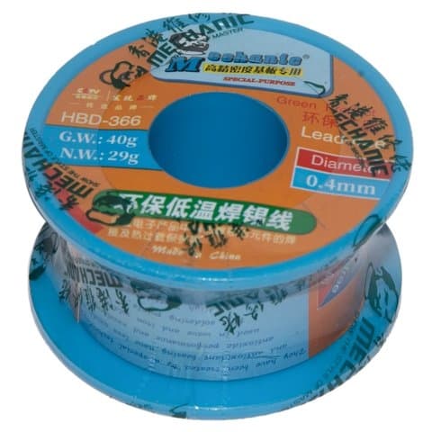 ������ Mechanic HBD-366, Sn 42%, Bi 58%, 0,4 ��, 40 �, ������������