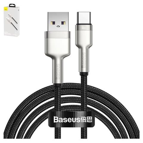 USB-������ Baseus Cafule Series Metal, Type-C, 200 ��, � ���������� �������, ������, �����������, 66 ��, 6 �, #CAKF000201